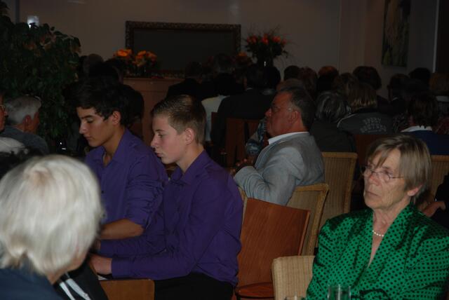 Musikalisch sorgten Alexander Hiltl und Andreas Vogel für festliche Akzente.