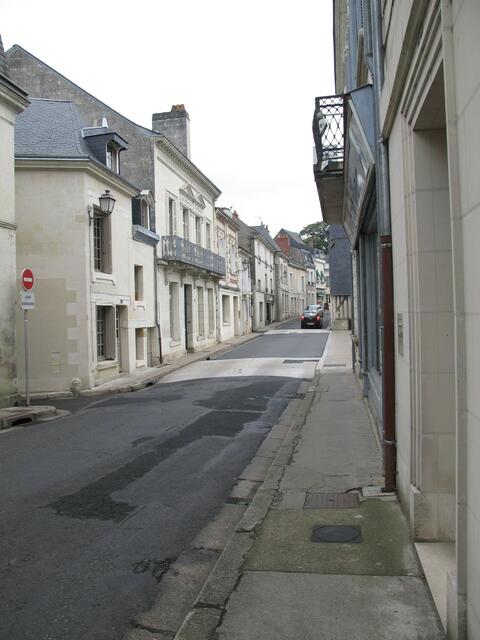 Azay le Rideau,Samstag morgen um neun.