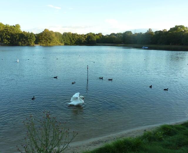 Der Silbersee ist immer wieder eine Idylle.