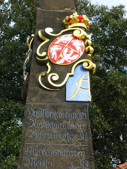 Jagdschloß von August dem Starken mit der berühmten Moritzburg vor den Toren Dresden