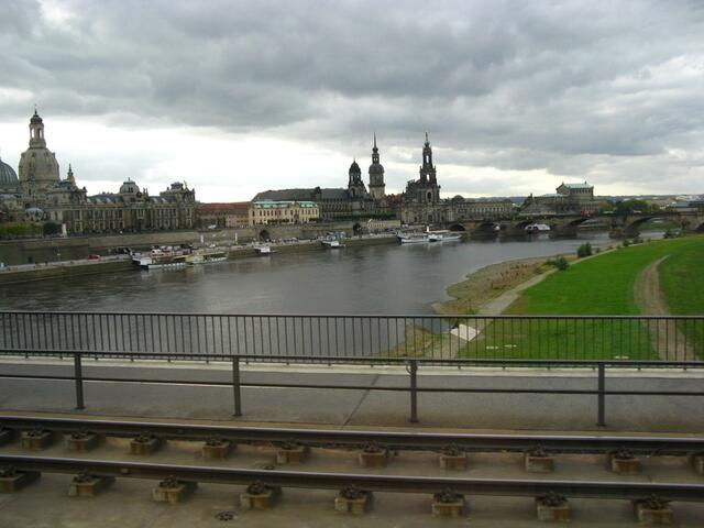 Elbe Fluss in Dresden