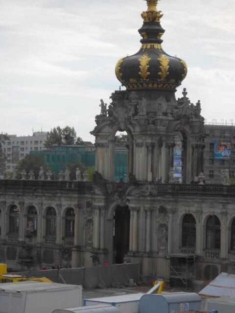 Der bekannte Zwinger von Dresden