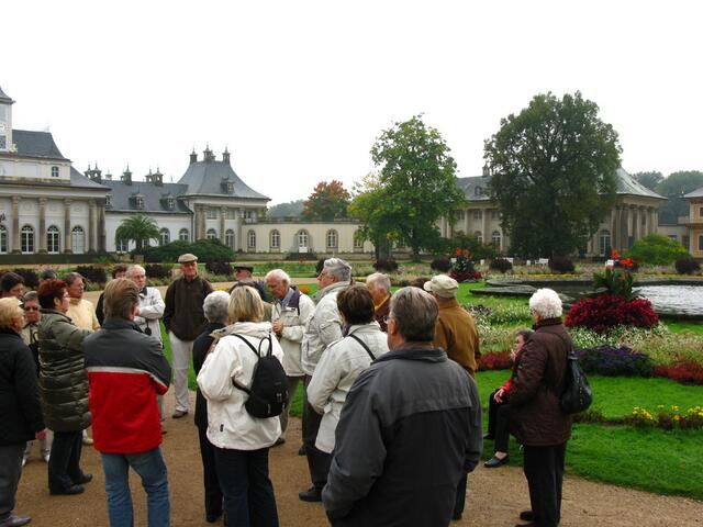 Am Schloss Pillnitz und seinem Park