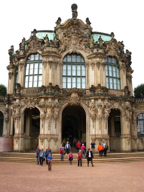 Der bekannte Zwinger von Dresden