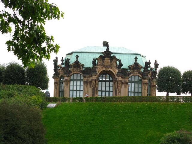 Der bekannte Zwinger von Dresden