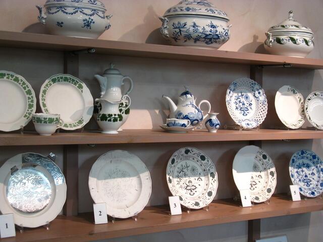 Meissner Porzellan-Führung und Ausstellung.
