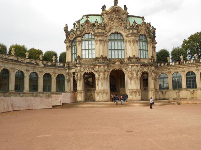Der bekannte Zwinger von Dresden