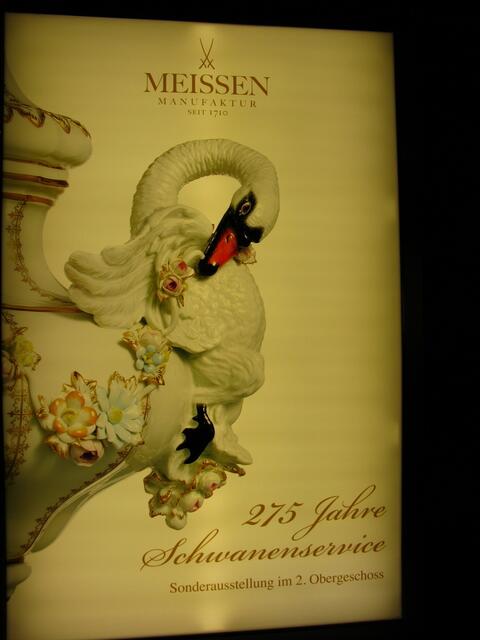 Meissner Porzellan-Führung und Ausstellung.