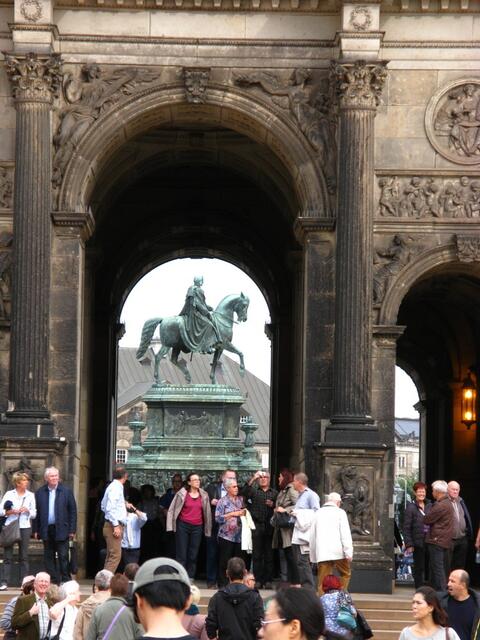 Der bekannte Zwinger von Dresden
