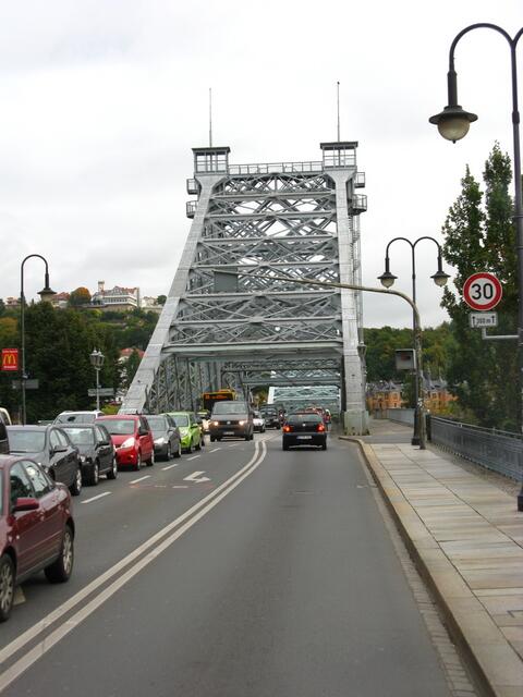 Die Blaue Brücke in Dresden