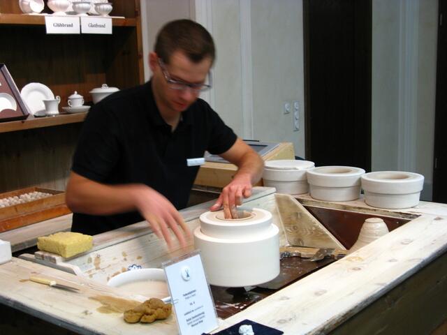 Meissner Porzellan-Führung und Ausstellung.