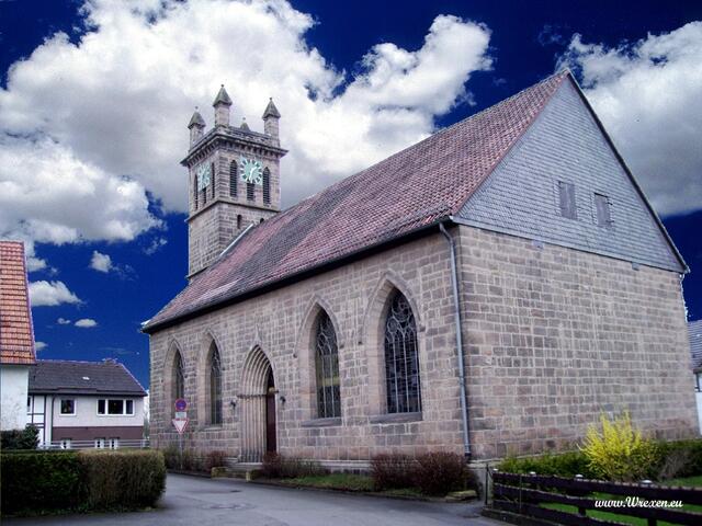 Die Kirche in der Gesamtansicht