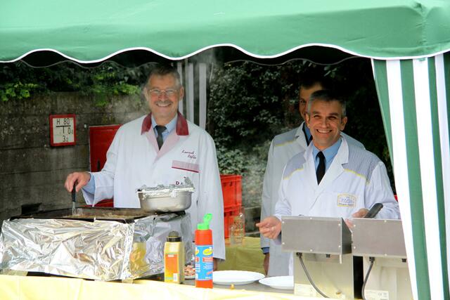 Das Küchenteam sorgte für die nötige Verpflegung. | Foto: Zedelmeier