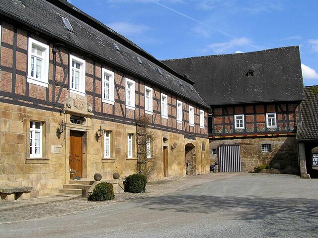 die ehemalige Wasserburg Nordenbeck ist einen kleine Halt immer Wert