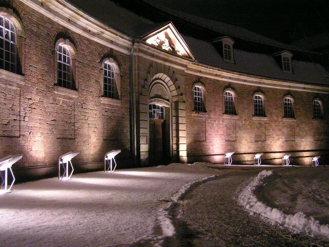 zum Ende der Rundfahrt nochmal am Marstall in Bad Arolsen vorbei