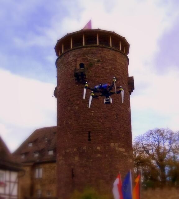Quadrocopter im Einsatz