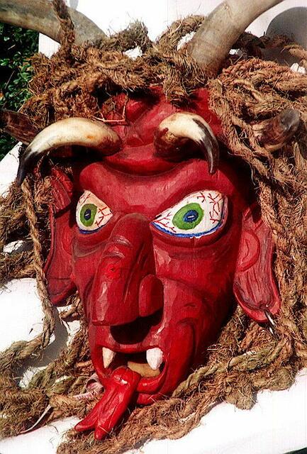 alter Krampus aus Axams