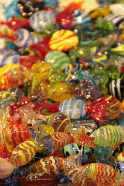 ... oder von den vielen bunten Bonbons ...?!?
