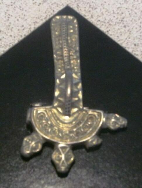 Alamannische Bügelfibel (Silber)