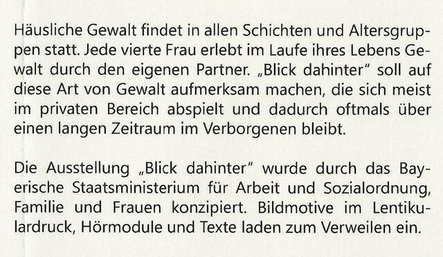 Textauszug aus dem Flyer