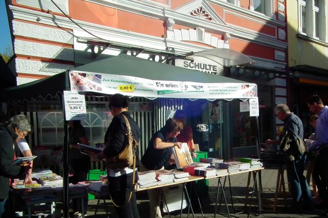 Zeitungen im Abo bestellen - hier gab es Leseproben.