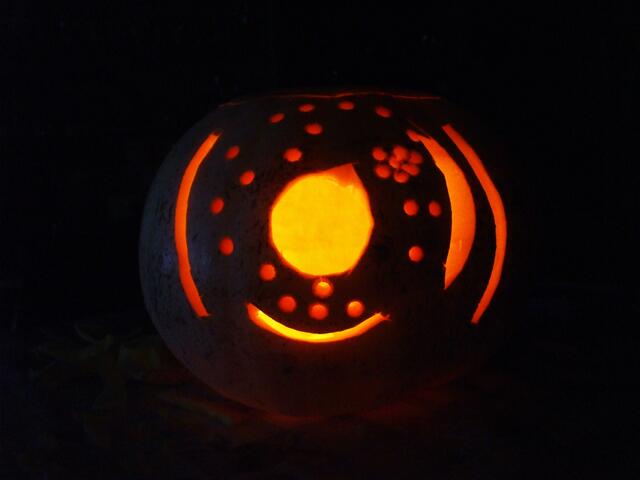 Himmelsscheibenkürbis von 2011 !