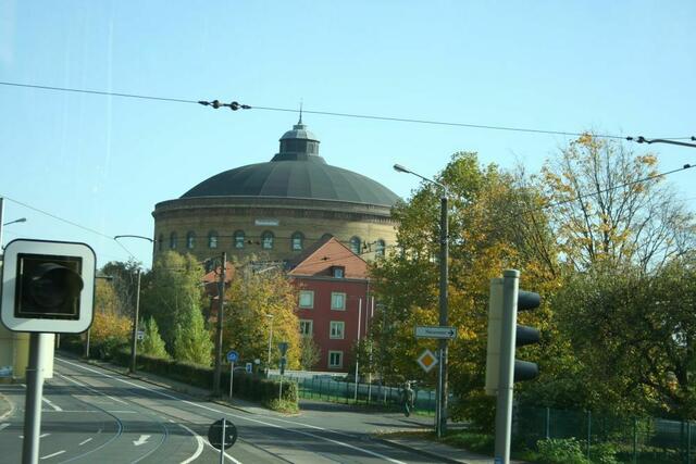 Panometer mit derzeitiger Asisi-Panorama Ausstellung "Amazonien".