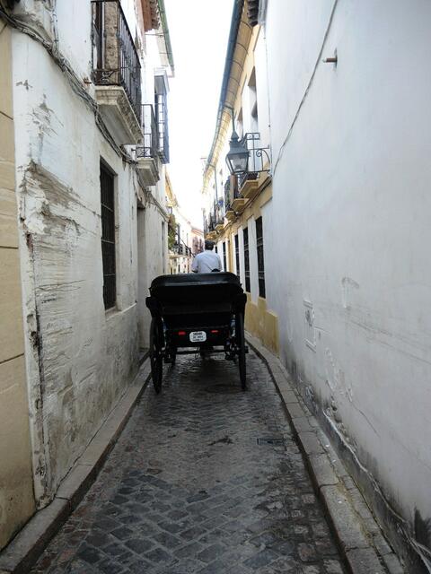 ... engste Gassen in Cordoba ...