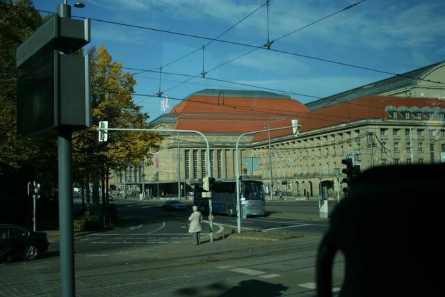 Der Bahnhof in Leipzig