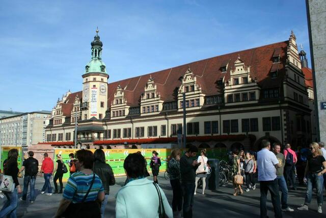 Am Marktplatz.