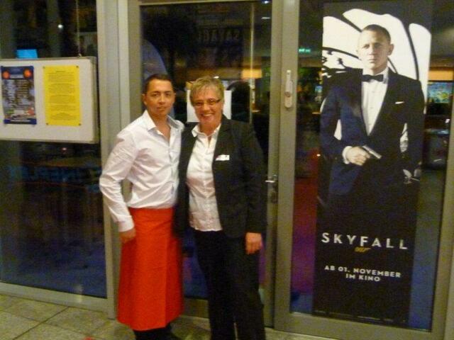 Der VIP-Eingang...dieses Mal für die Ballett-Gäste...am 31.10.12 für alle James Bonds und Bond Girls....