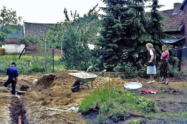 mit Mama %2b Schwägerin am Bauplatz