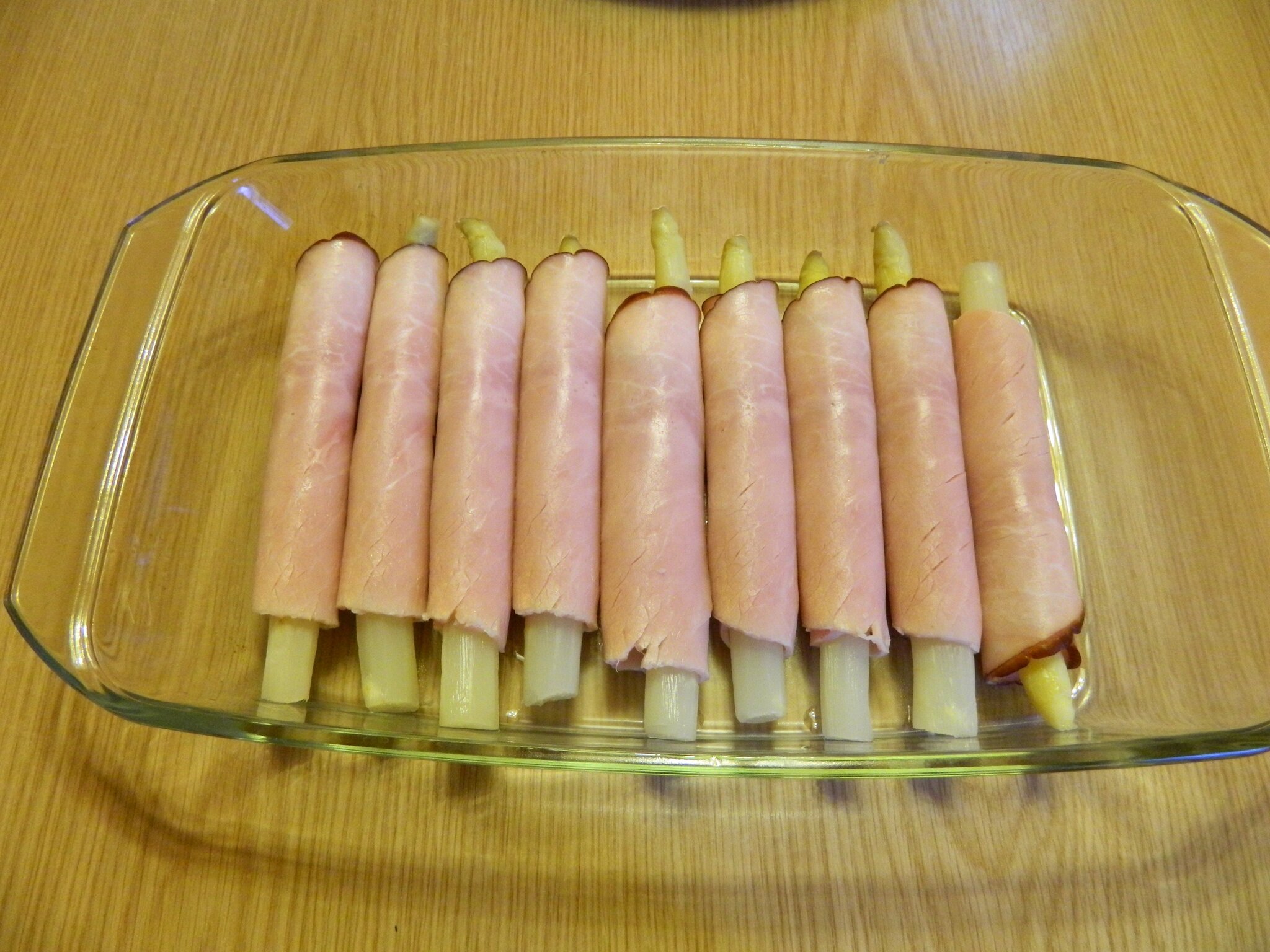 Schinken-Spargel-Röllchen... - Bad Kösen