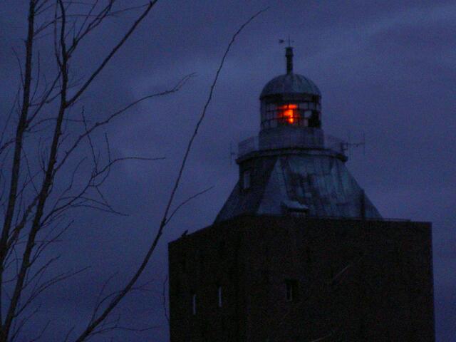 Leuchtturm in der Nacht