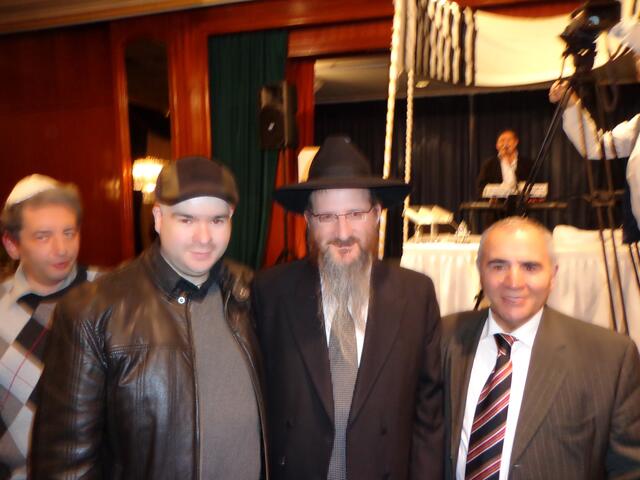 ich mit Oberrabbiner Russlands Berl Lazar