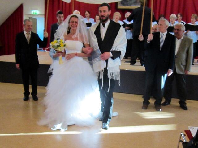 Mitwirkende Hochzeit: Braut Anna Mylai, Bräutigam Heinrich Helman