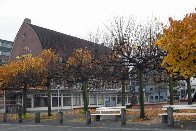 Das Gebäude wurde 1909/10 als Fischhalle gebaut und 1978 als Schifffahrtsmuseum eingeweiht.