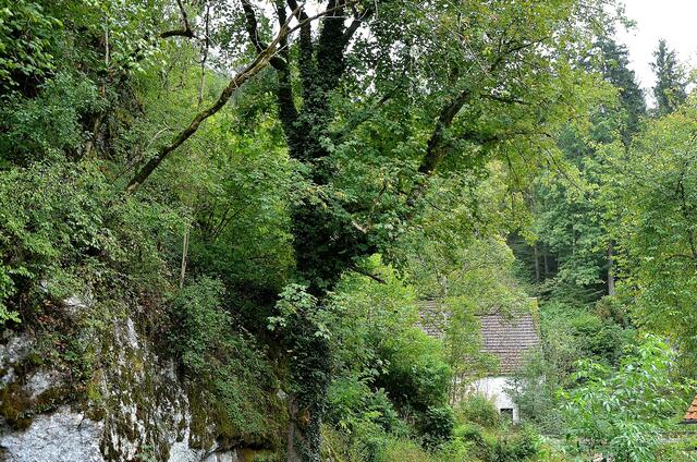 Auf dem Weg zur Höhle