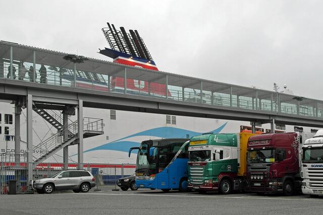 Stena Line (Foto) und Color Line sind bei der Passagierbeförderung im Plus. Die Zahl der Passagiere könnte von 1,94 (2011) auf über zwei Millionen in diesem Jahr steigen.