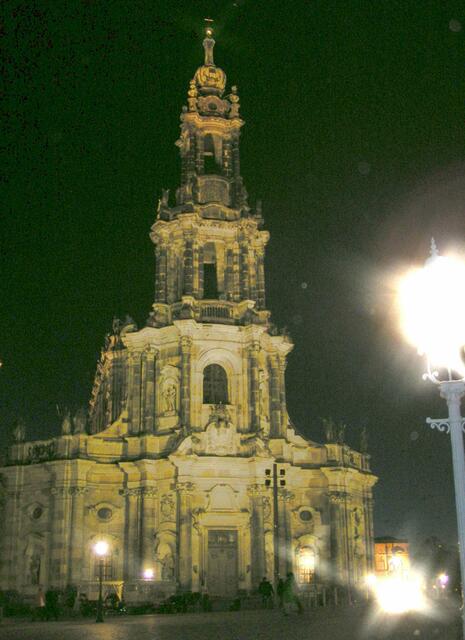 Die Hofkirche am Residenzschloss Dresden , Foto: beoland