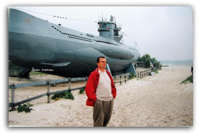 U-Boot 995 am Strand bei Laboe