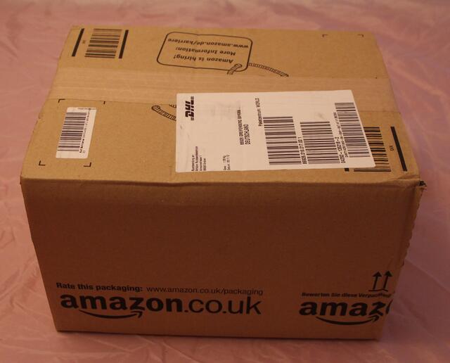 Ein Paket - zum Versand muss die Ware verpackt werden ...