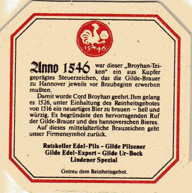 Gilde Bräu.