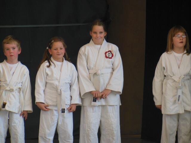 Marius, Larissa, Annabel und Nele (v.l.)