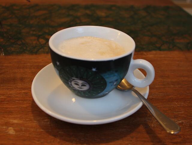 der Kaffee schmeckt :-)