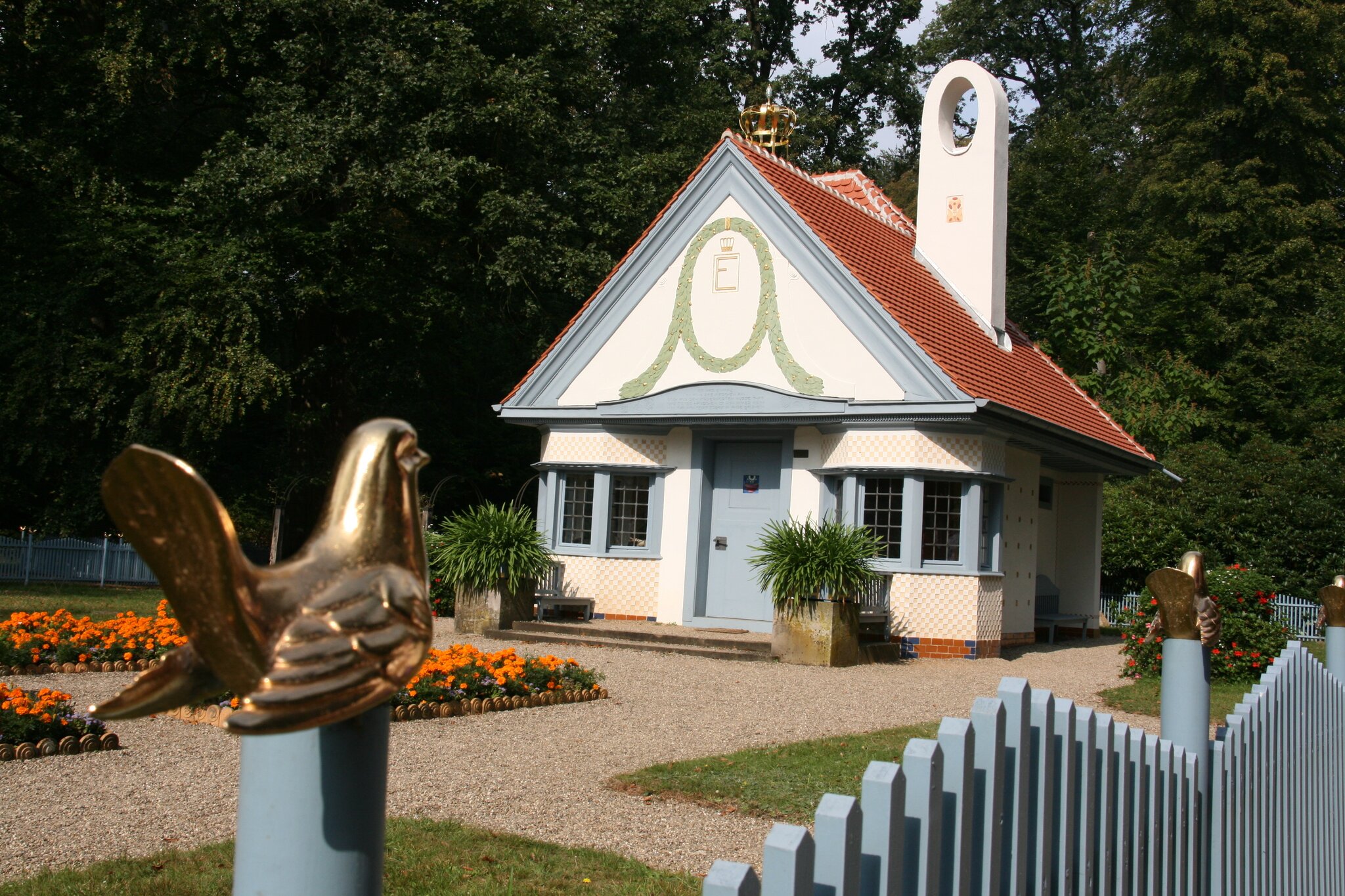 frstliches Gartenfest des Landgrafen Hessen-Darmstadt in Schloss  Wolfsgarten in Egelsbach mit abschlieender Treibjagd - Egelsbach