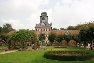 frstliches Gartenfest des Landgrafen Hessen-Darmstadt in Schloss  Wolfsgarten in Egelsbach mit abschlieender Treibjagd - Egelsbach