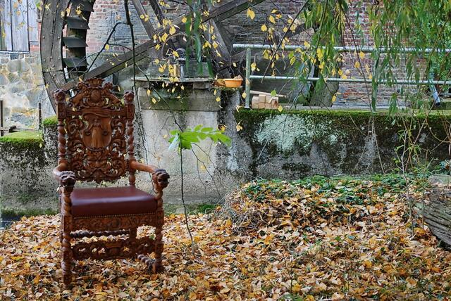 Es klappert die Mühle am rauschenden Bach (und hinter dem Stuhl) ...