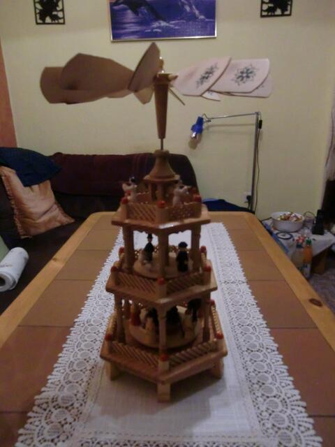 Meine gekaufte Pyramide fast fertig