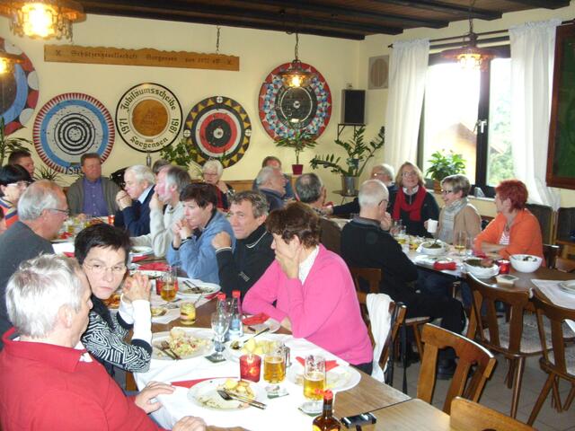 In der Schützenkate in Sorgensen